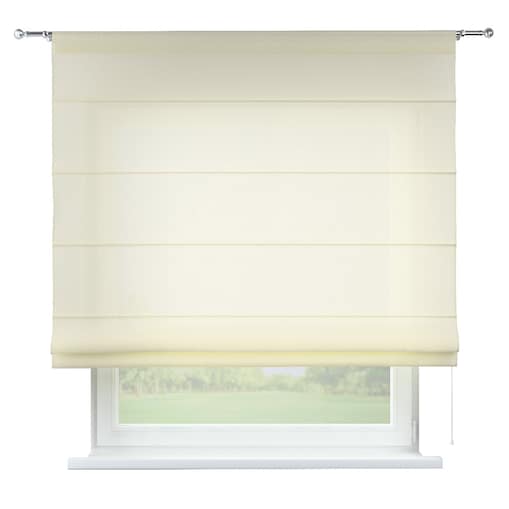 Roleta rzymska Torino 130x170 prześwitujący ecru