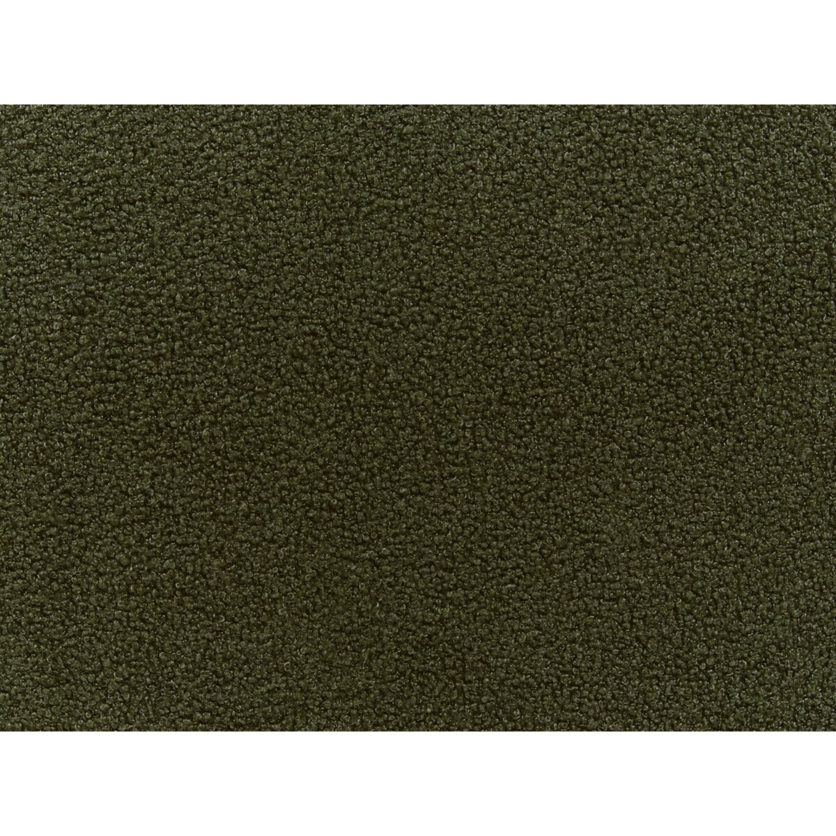 Łóżko Boucle VALOGNES 160 x 200 cm Ciemnozielony