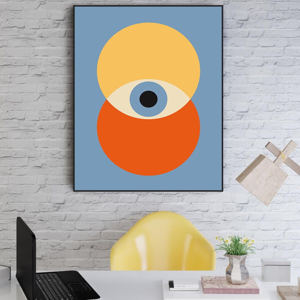 plakat geometric color 2 70x100 cm