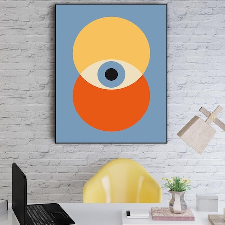 plakat geometric color 2 70x100 cm