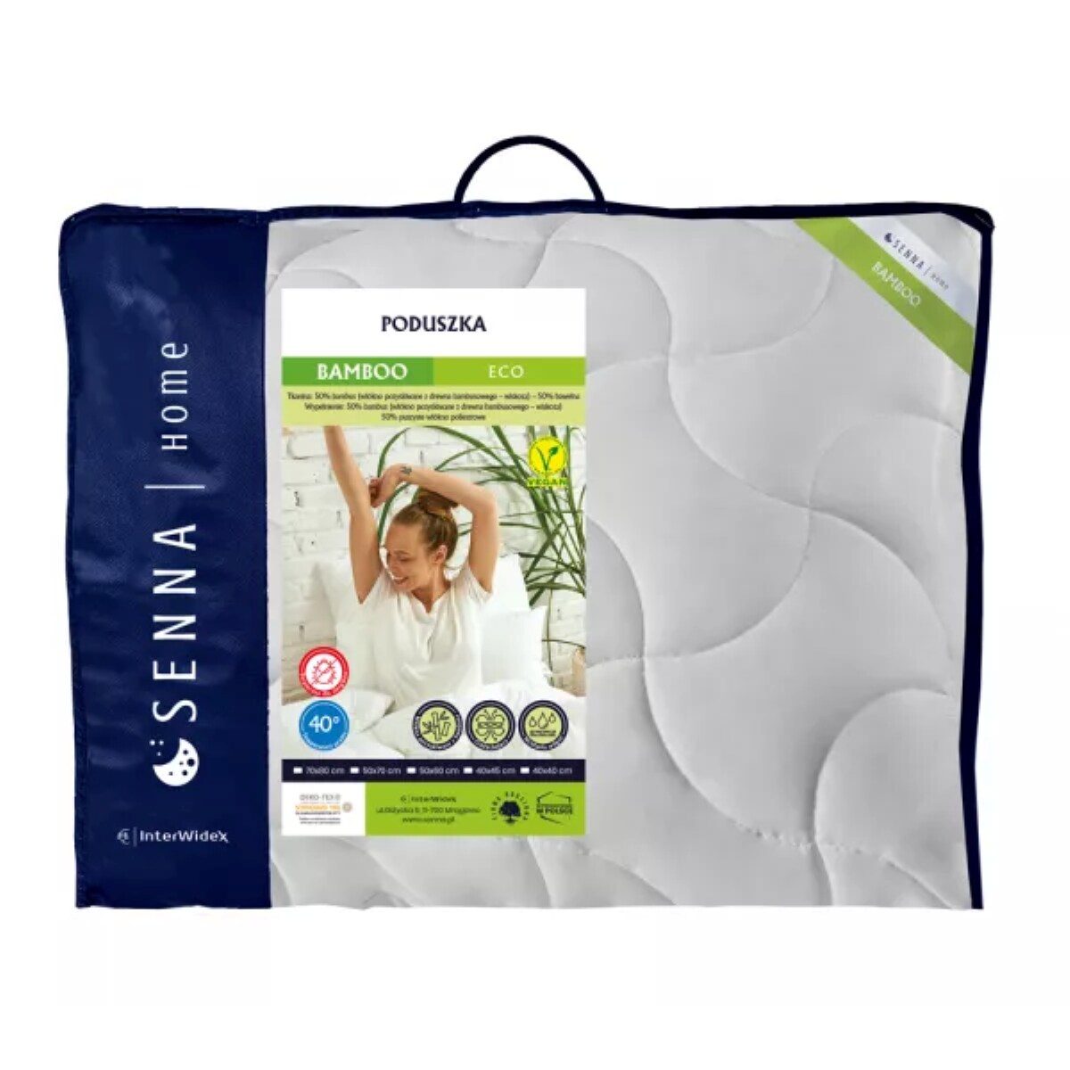 Poduszka 70x80 BAMBOO ECO Senna Home