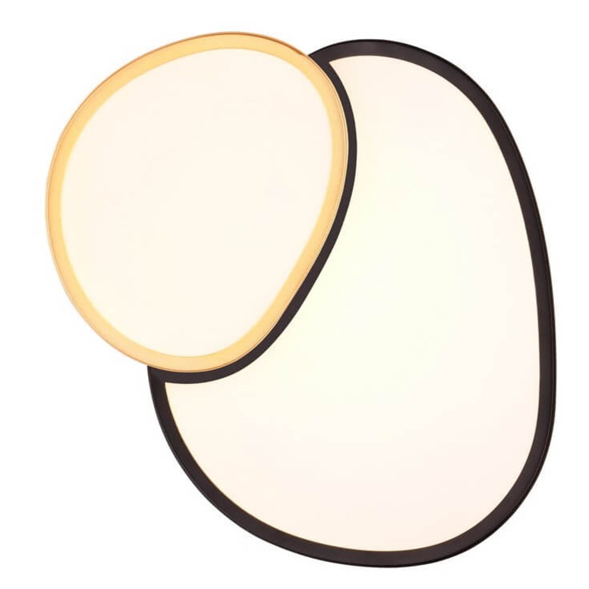 Salonowa lampa sufitowa Rise 647510280 Trio LED 21W 2700-6500K czarna złota biała