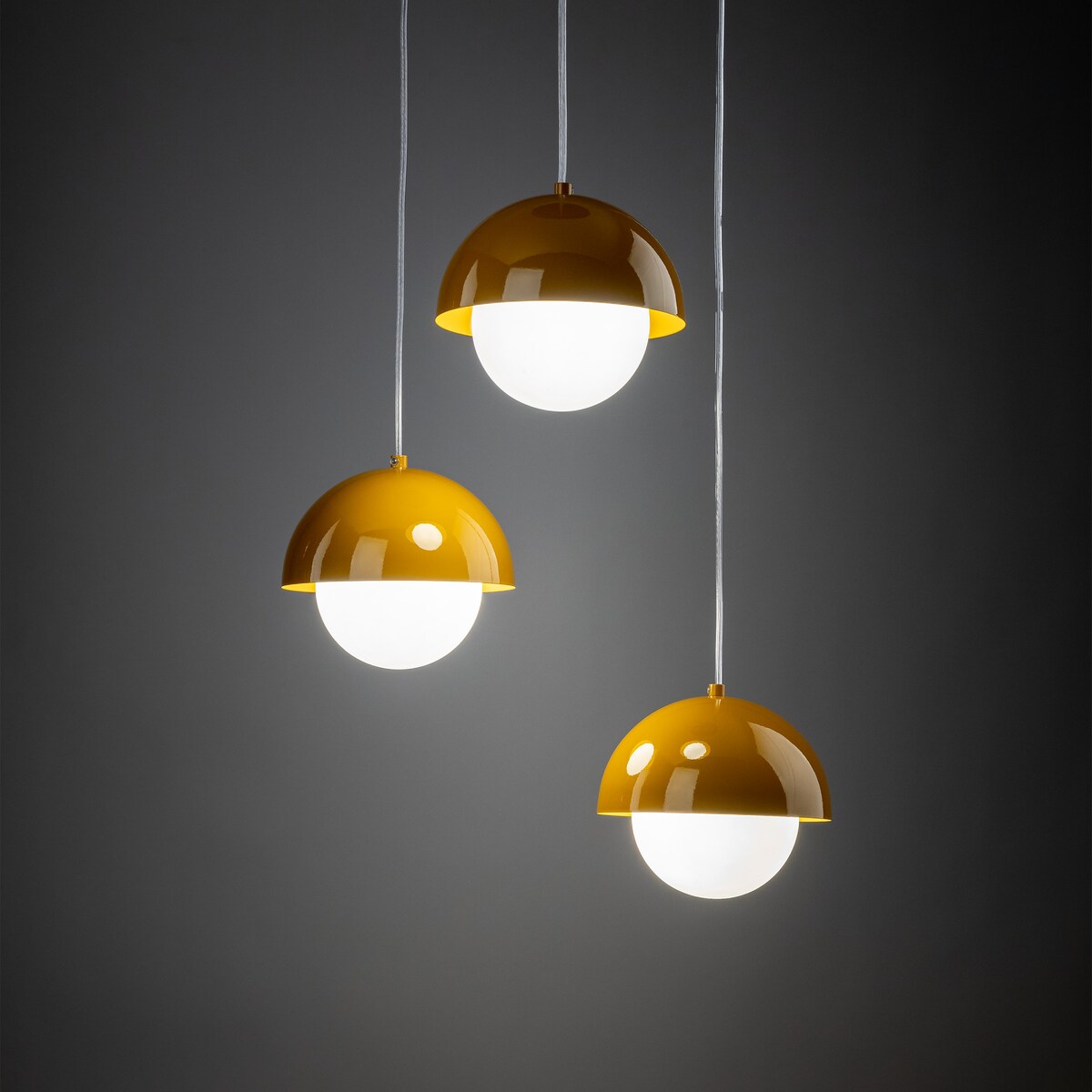 Lampa wisząca BONO OCHRA 10266 TK Lighting, 3xG9, stal i szkło, regulowana wysokość, nowoczesna do salonu i jadalni