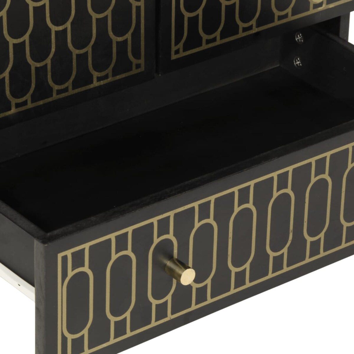 vidaXL Komoda, 60x33x100 cm, lite drewno mango