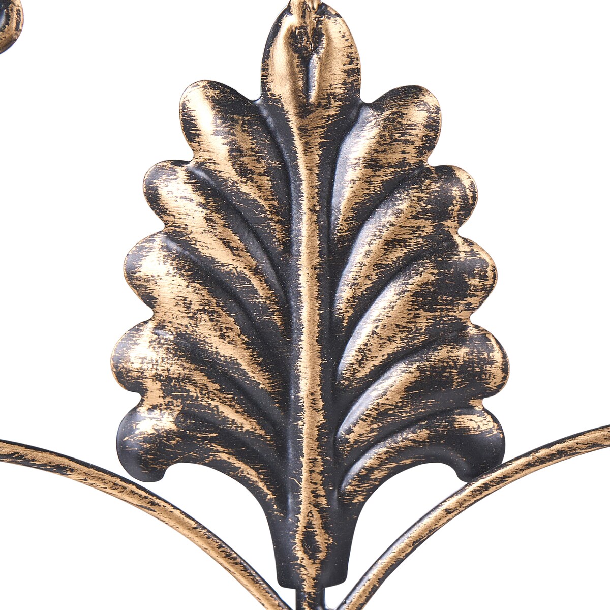 Zestaw 2 regałów z półkami SICILY Metal 122/90 cm 43/37 cm Czarny