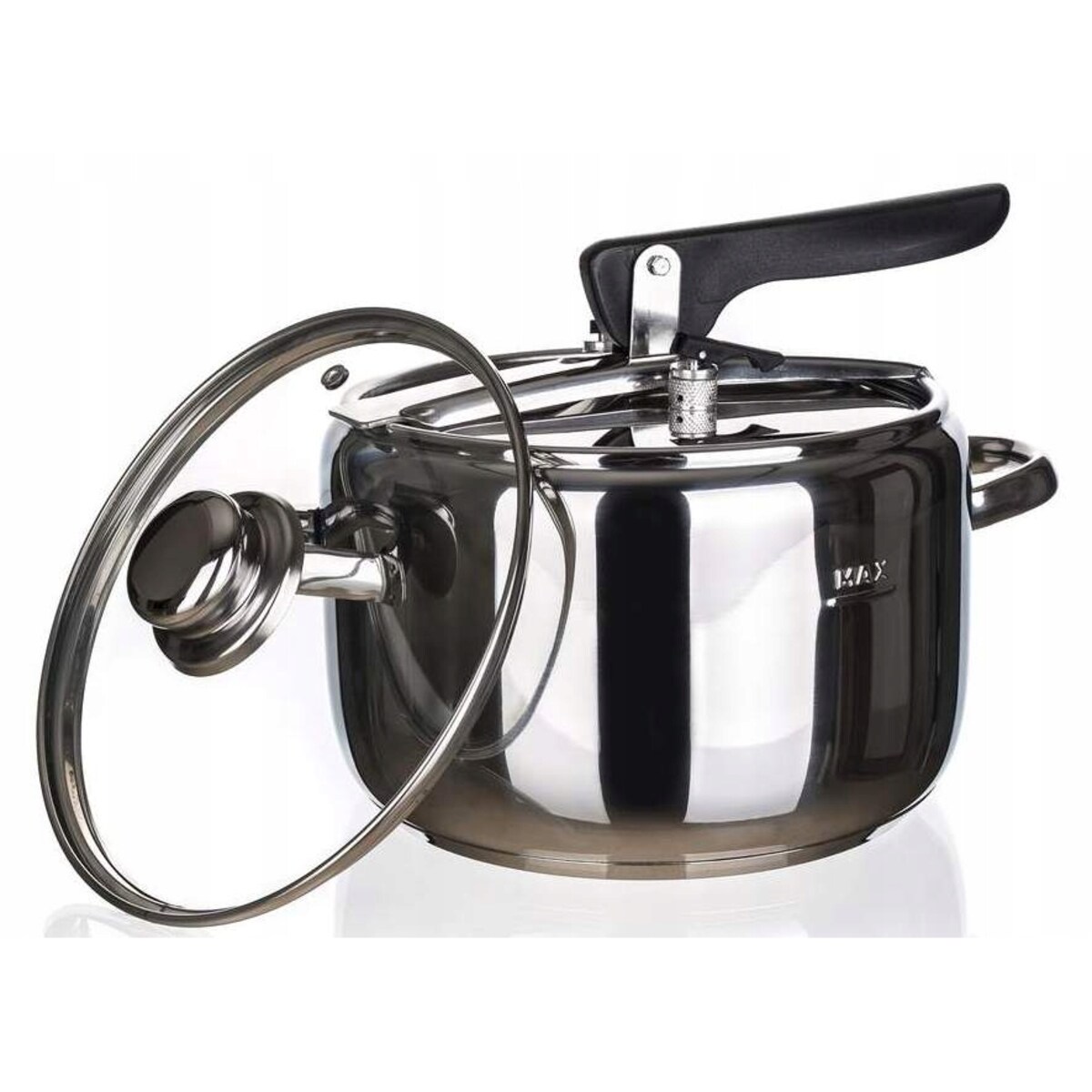 SZYBKOWAR GARNEK PAROWY 5 L + POKRYWKA indukcja do szybkie gotowanie