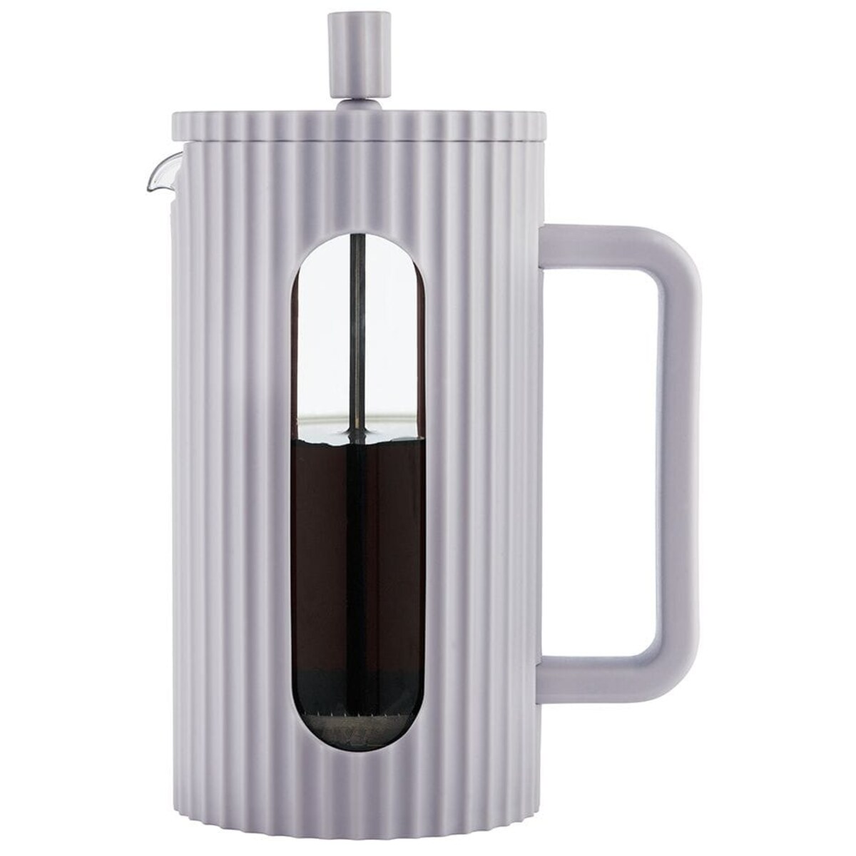 Zaparzacz do herbaty kawy szklany French Press 1000 ml szary KLAUSBERG