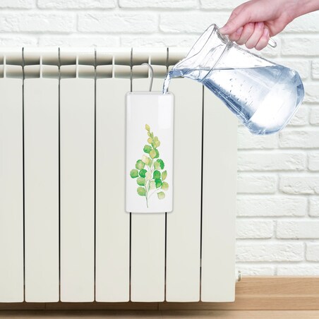 Nawilżacz Powietrza Na Kaloryfer Grzejnik Pojemnik Kwiaty Eukaliptus