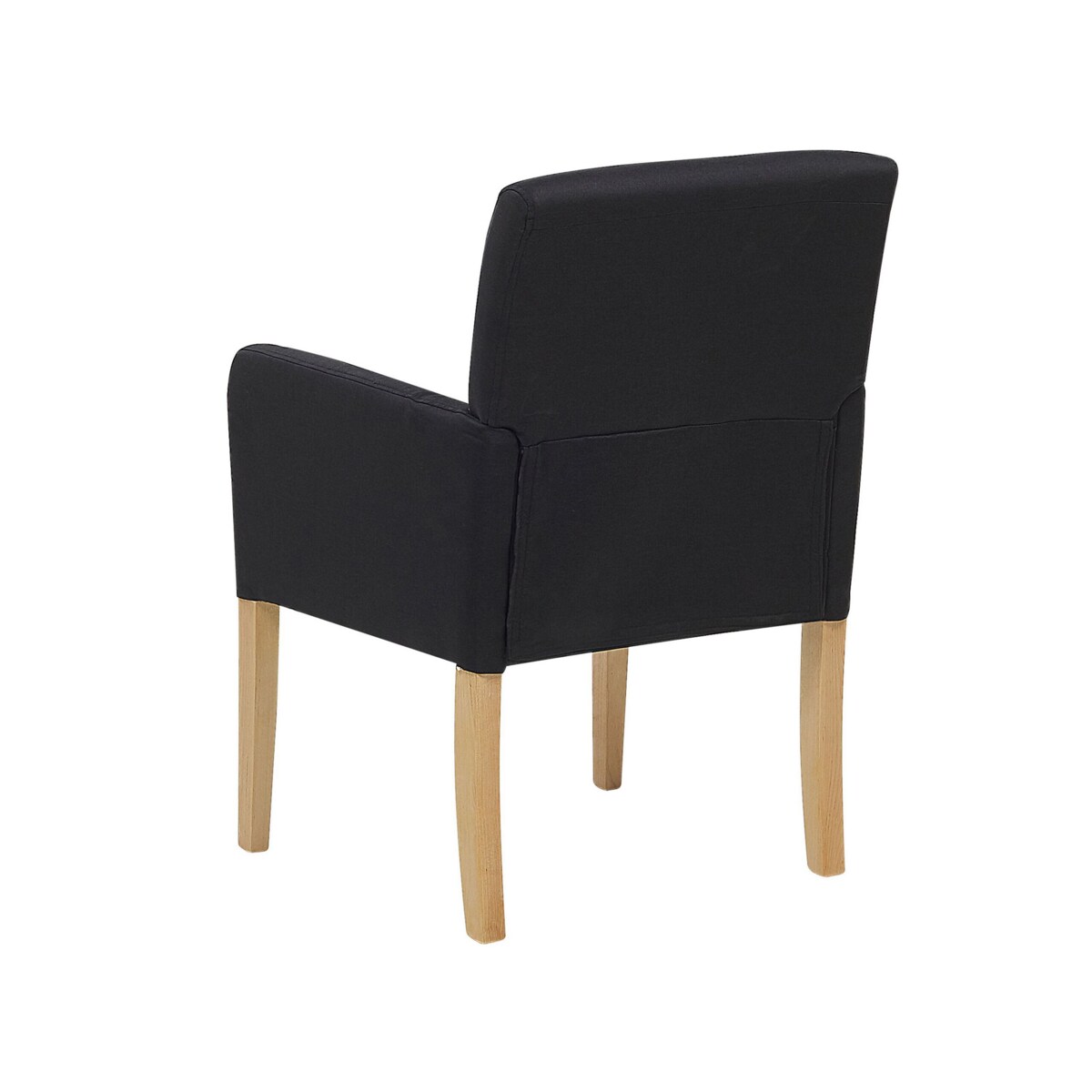 Krzesło do jadalni czarne ROCKEFELLER