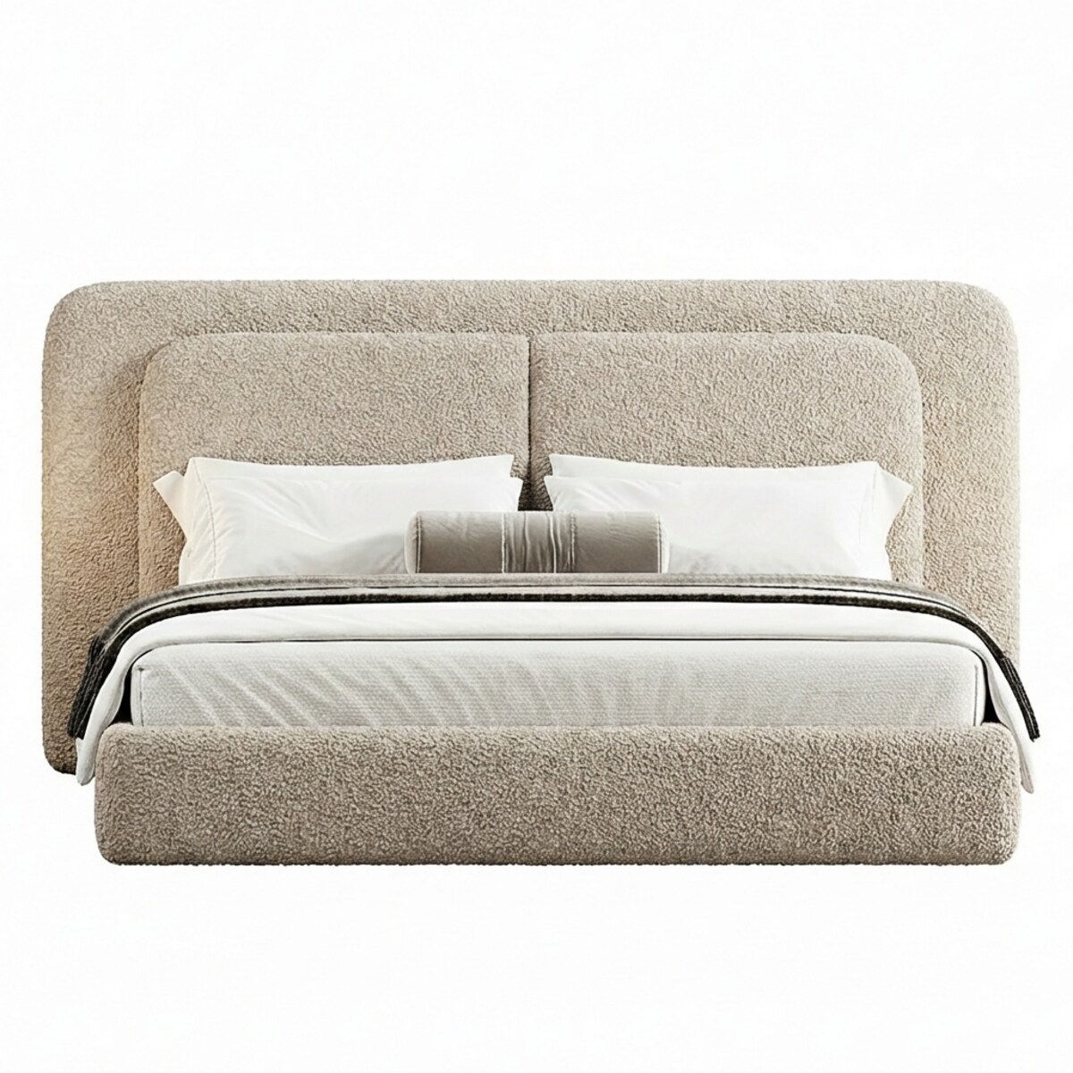 Łóżko Tapicerowane Prime 140X200 Stelaż Pojemnik Na Pościel Loop 03