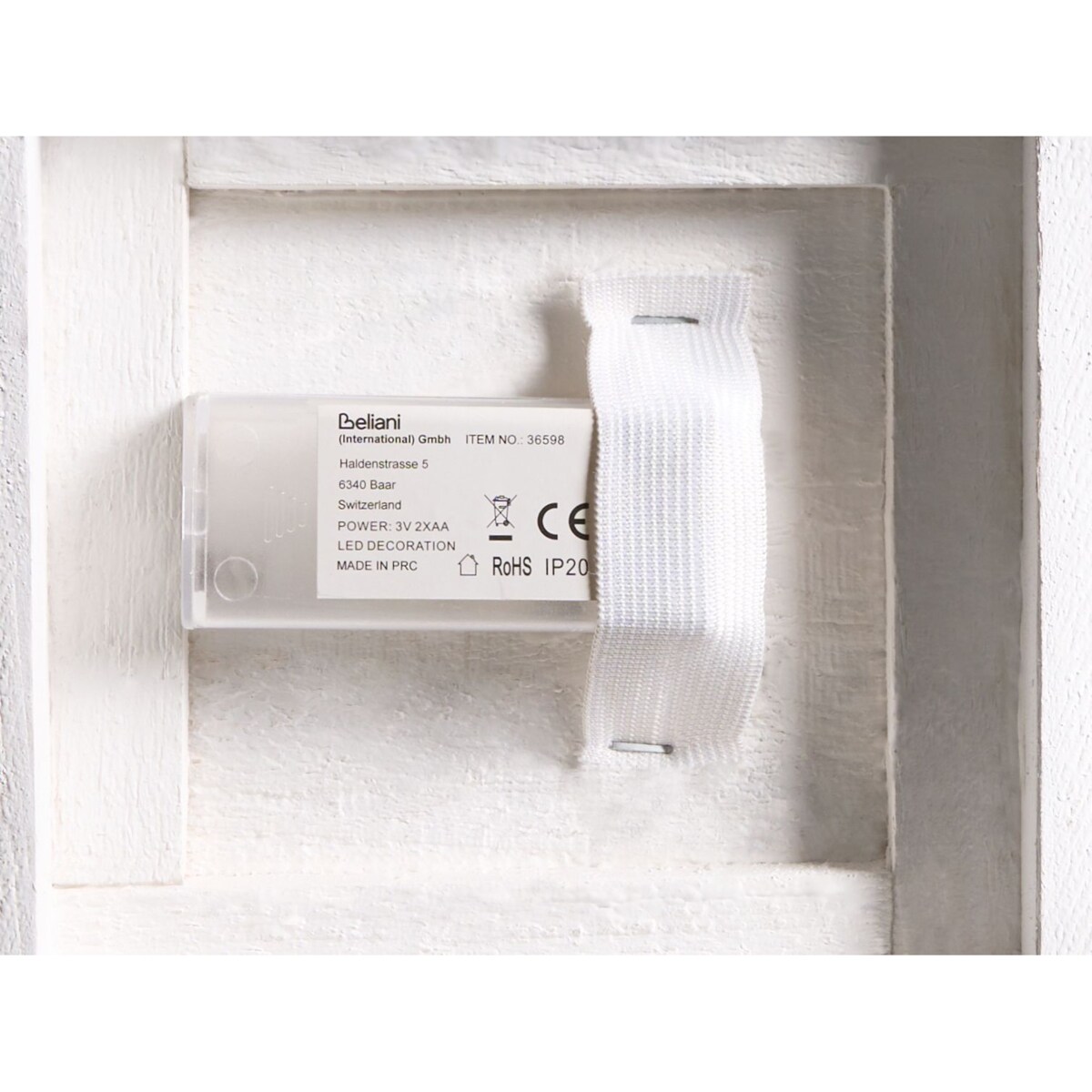 Dekoracja świąteczna LED LUMMENE Latarnia 80 cm Biały