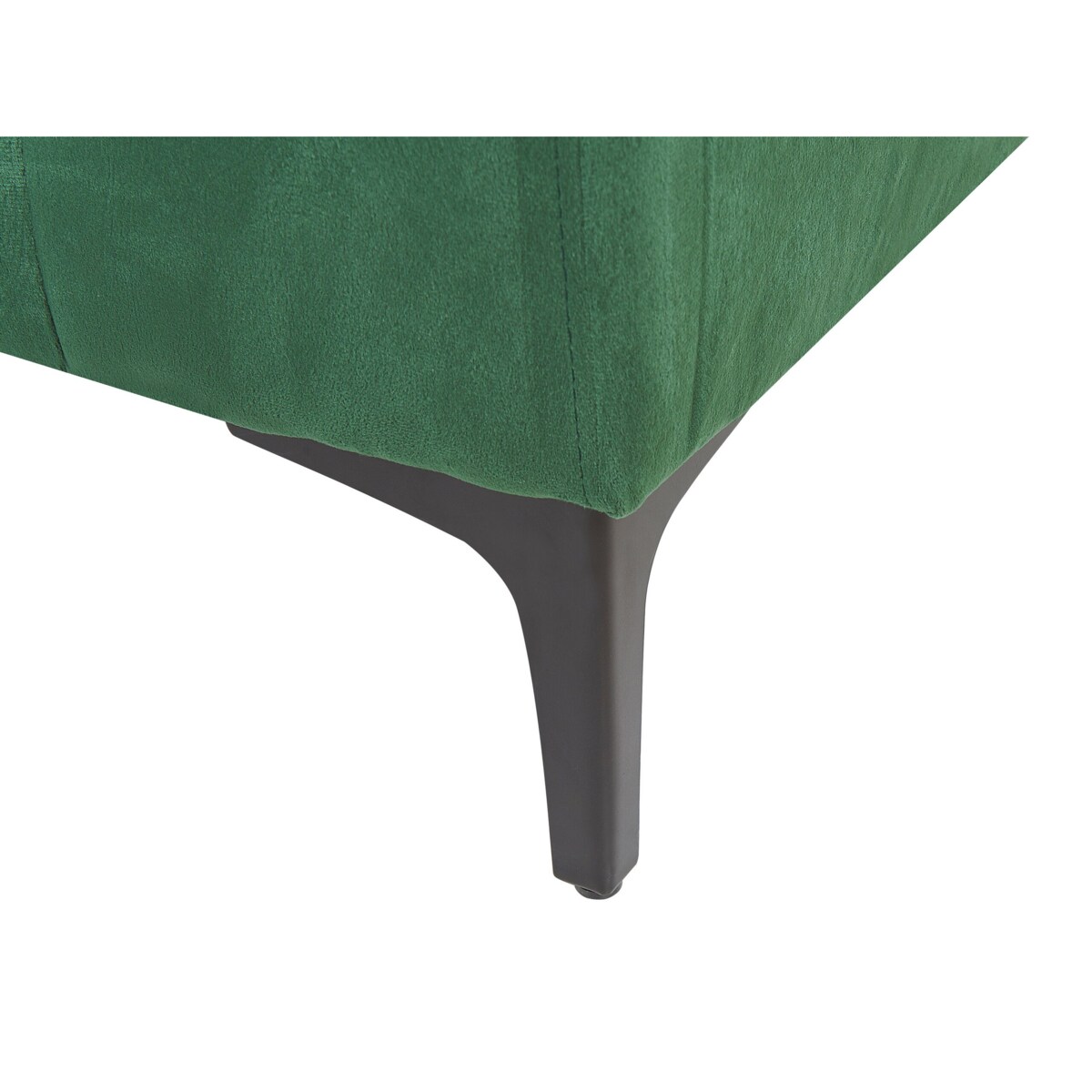 Sofa 3-osobowa welurowa zielona VADSTENA