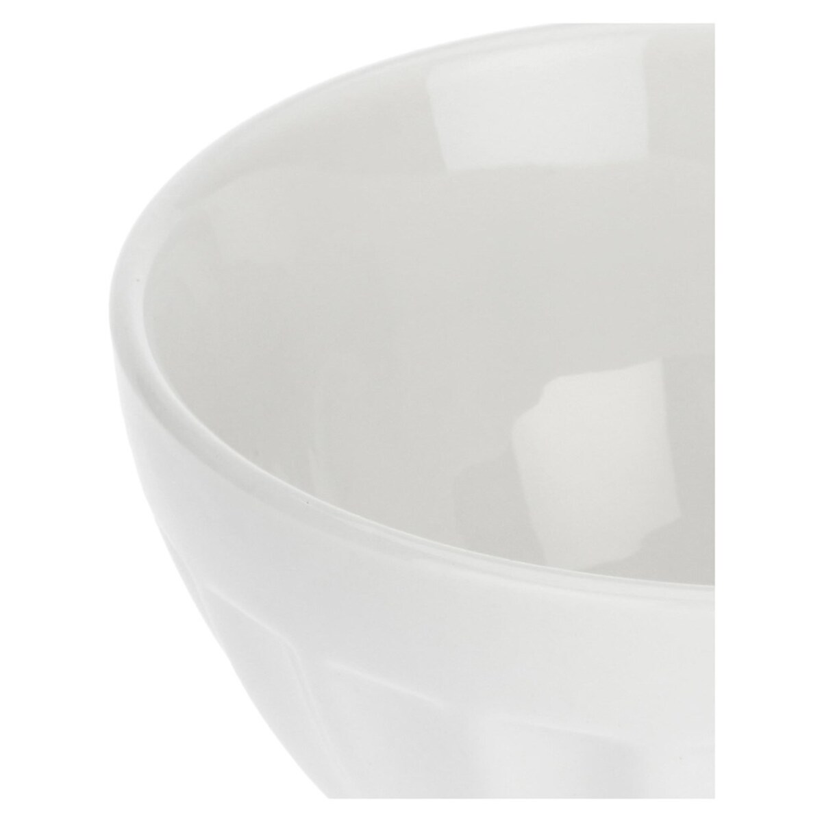 Zestaw 6 małych misek okrągłych Pieve - Biały, 8 cm