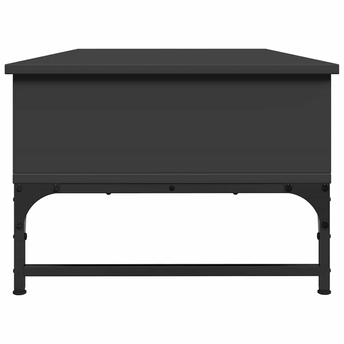 vidaXL Stolik kawowy, czarny, 100x50x35 cm, materiał drewnopochodny