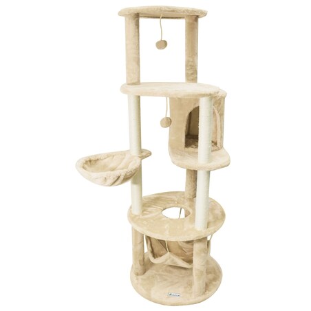 DRAPAK DLA KOTÓW Beżowy P70373