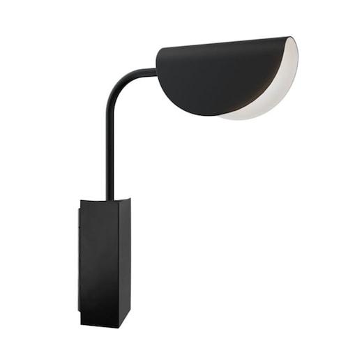 Kinkiet App1262-1W Czarny, Metal