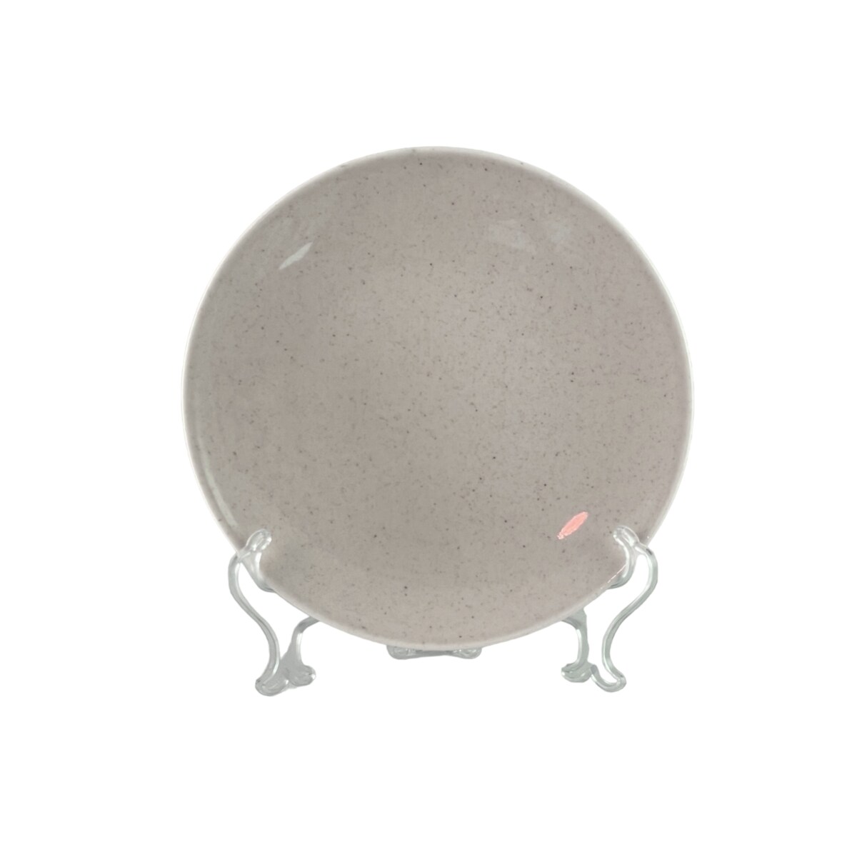 Alumina Bogucice Talerz Deserowy na Ciasto Tort 22 granite Cool White