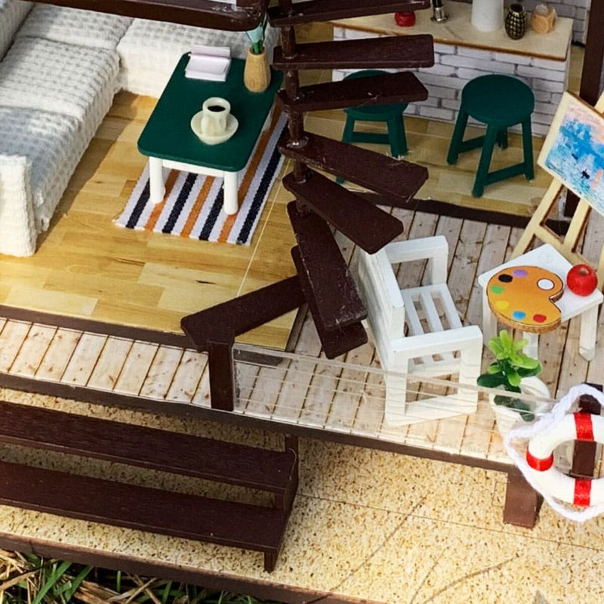 Miniaturowy domek - Zielone Seattle