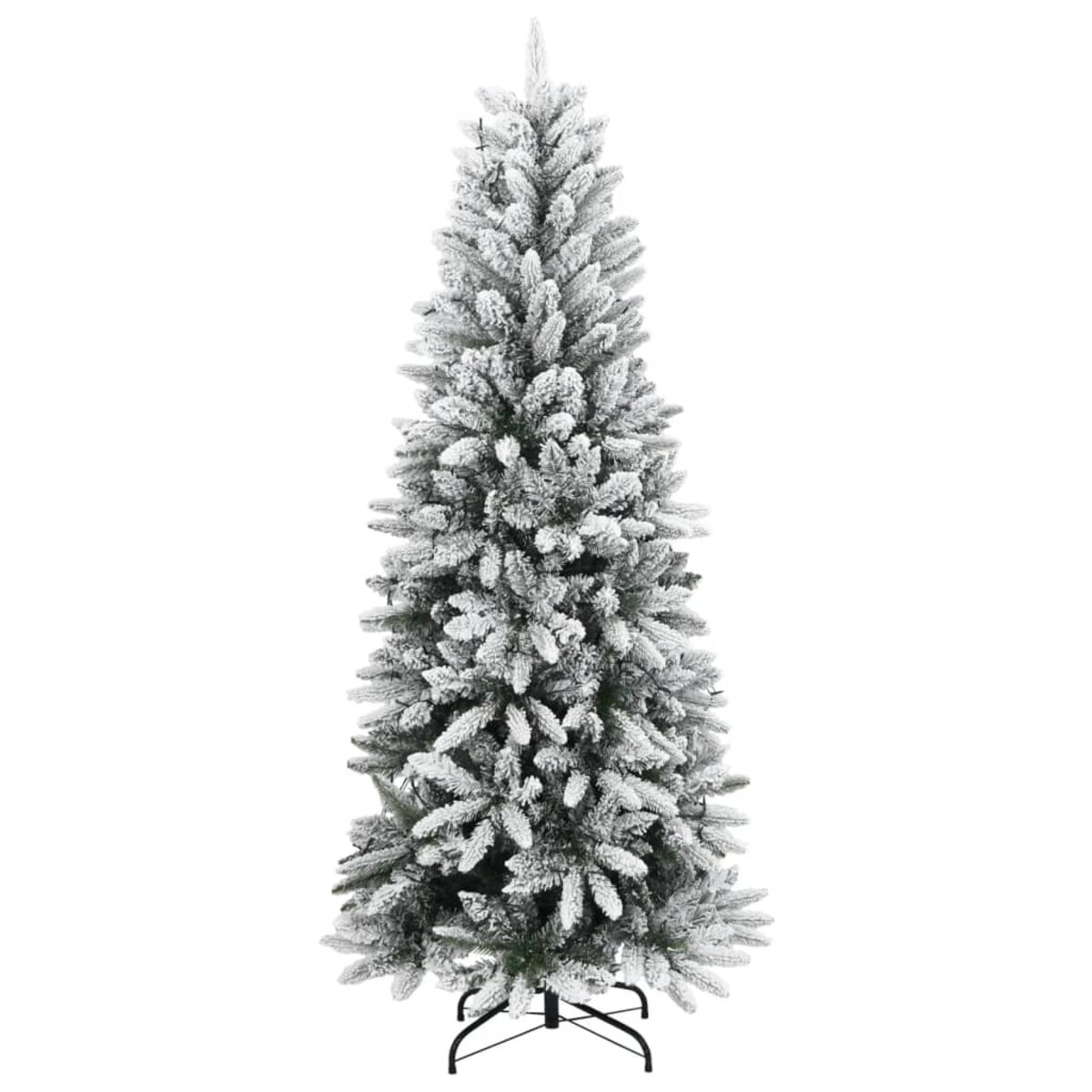 vidaXL Sztuczna choinka, ośnieżona, 300 lampek LED, 210 cm