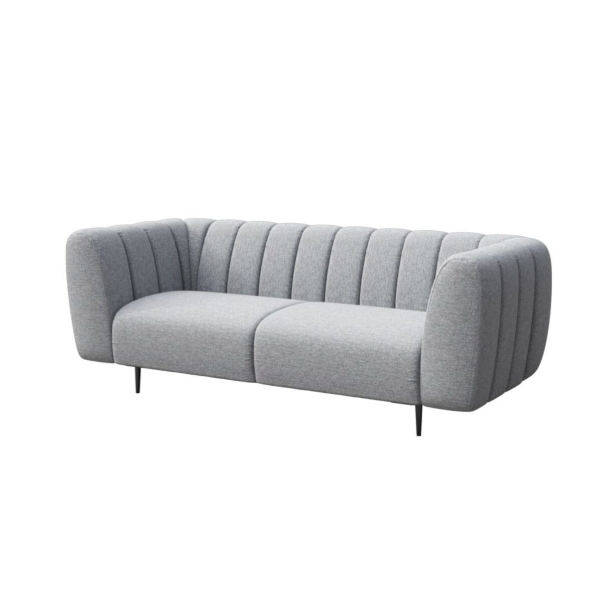 Shel 3-osobowa sofa - jasnoszara