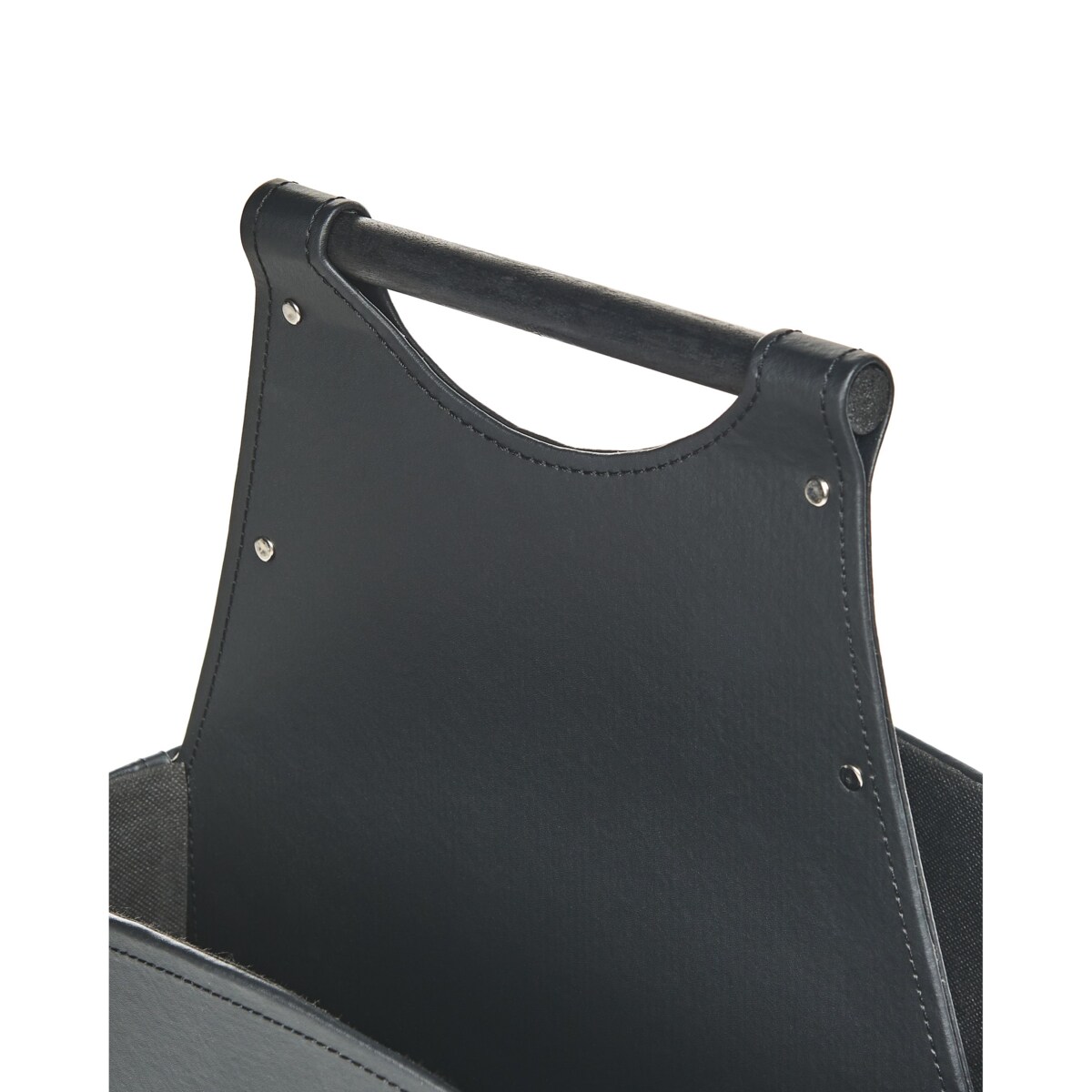 Kosz ekoskóra grafitowy URUK