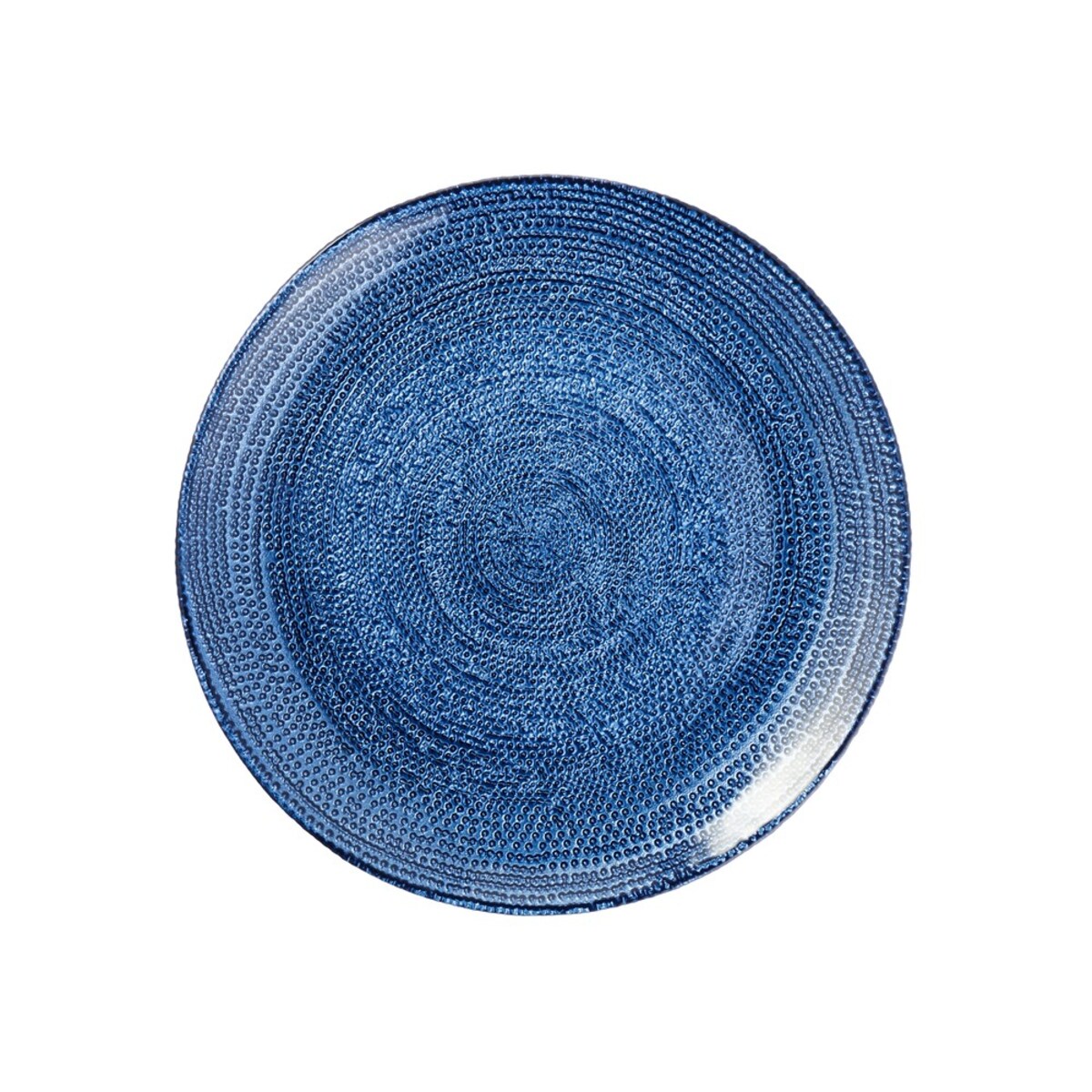 VILLA ITALIA Talerzyk deserowy szklany 21 cm BLU INCANTO