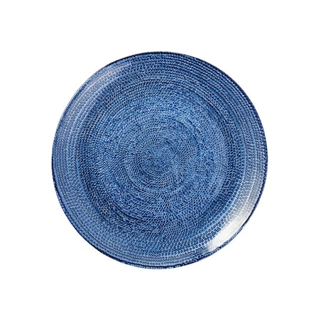VILLA ITALIA Talerzyk deserowy szklany 21 cm BLU INCANTO