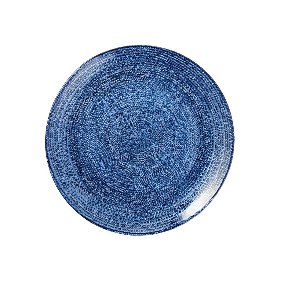 VILLA ITALIA Talerzyk deserowy szklany 21 cm BLU INCANTO