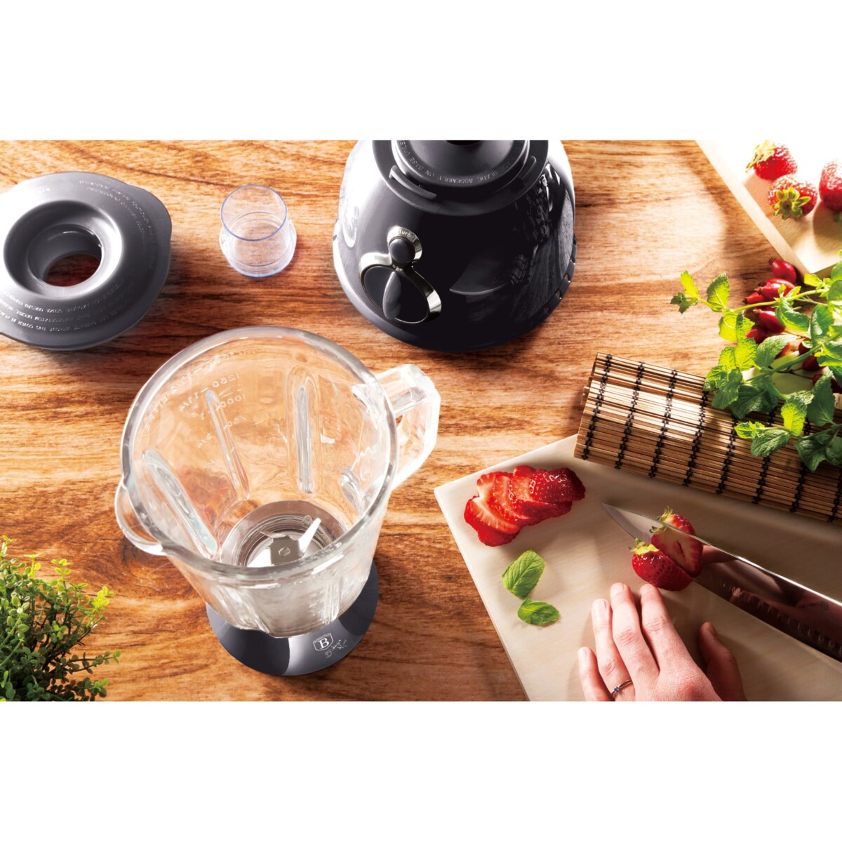 Blender kielichowy 1.5L BERLINGER HAUS Carbon Pro