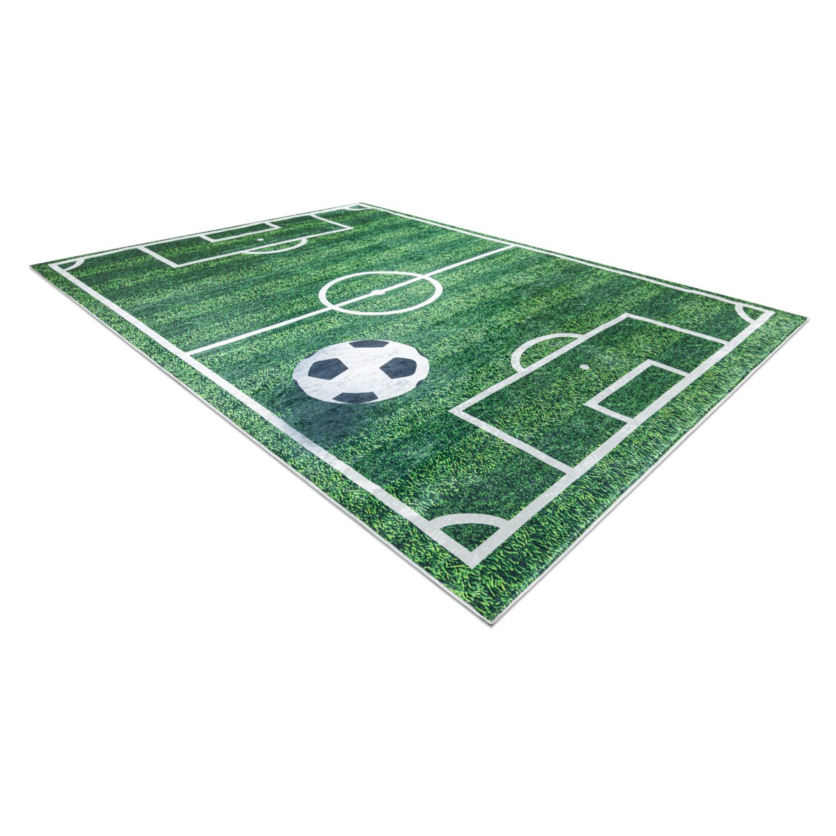 Dywan do prania BAMBINO 51760 Boisko, piłka 120x170 cm