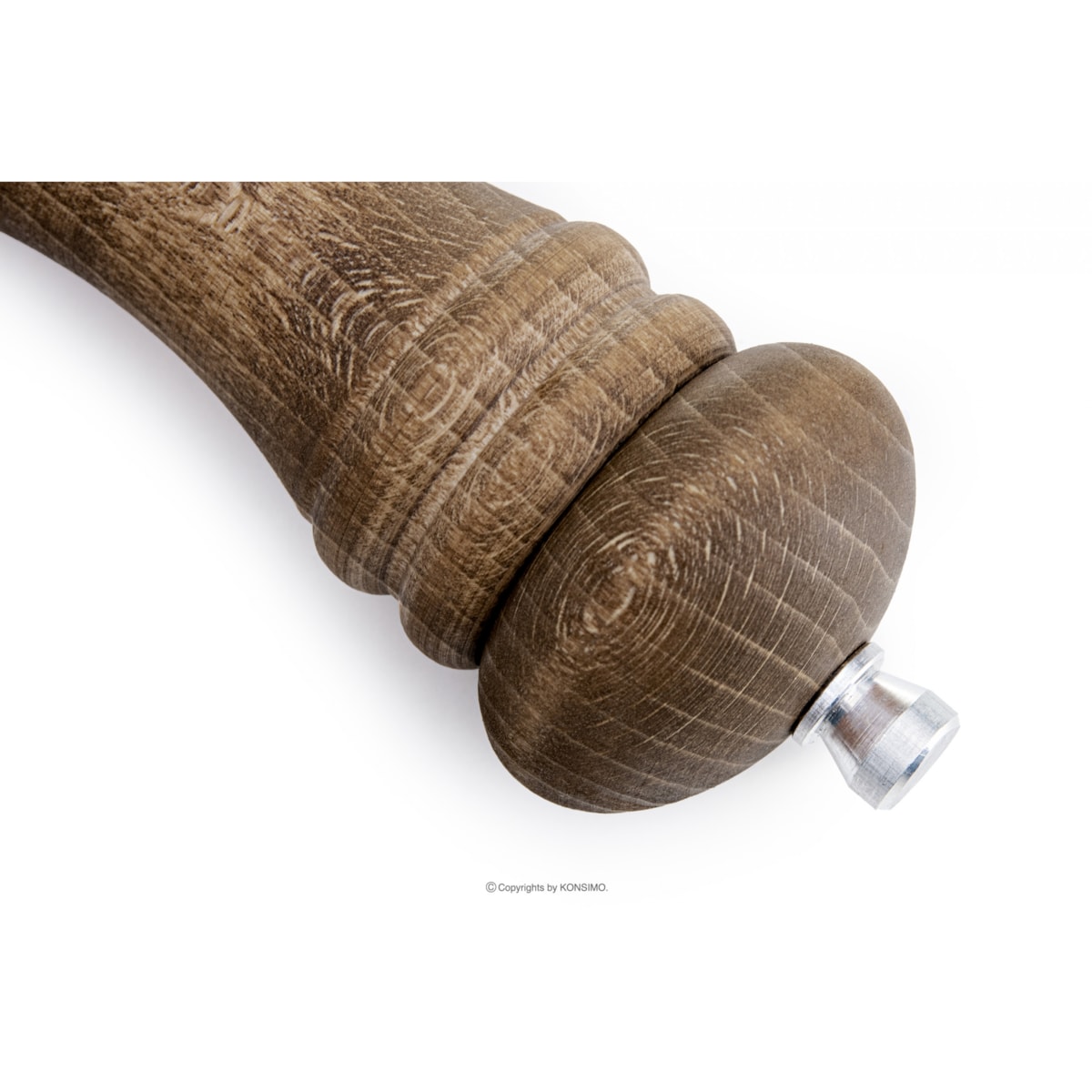 Konsimo MILOS Zestaw młynków 18 cm, 2 szt. orzech olejowany, orzech