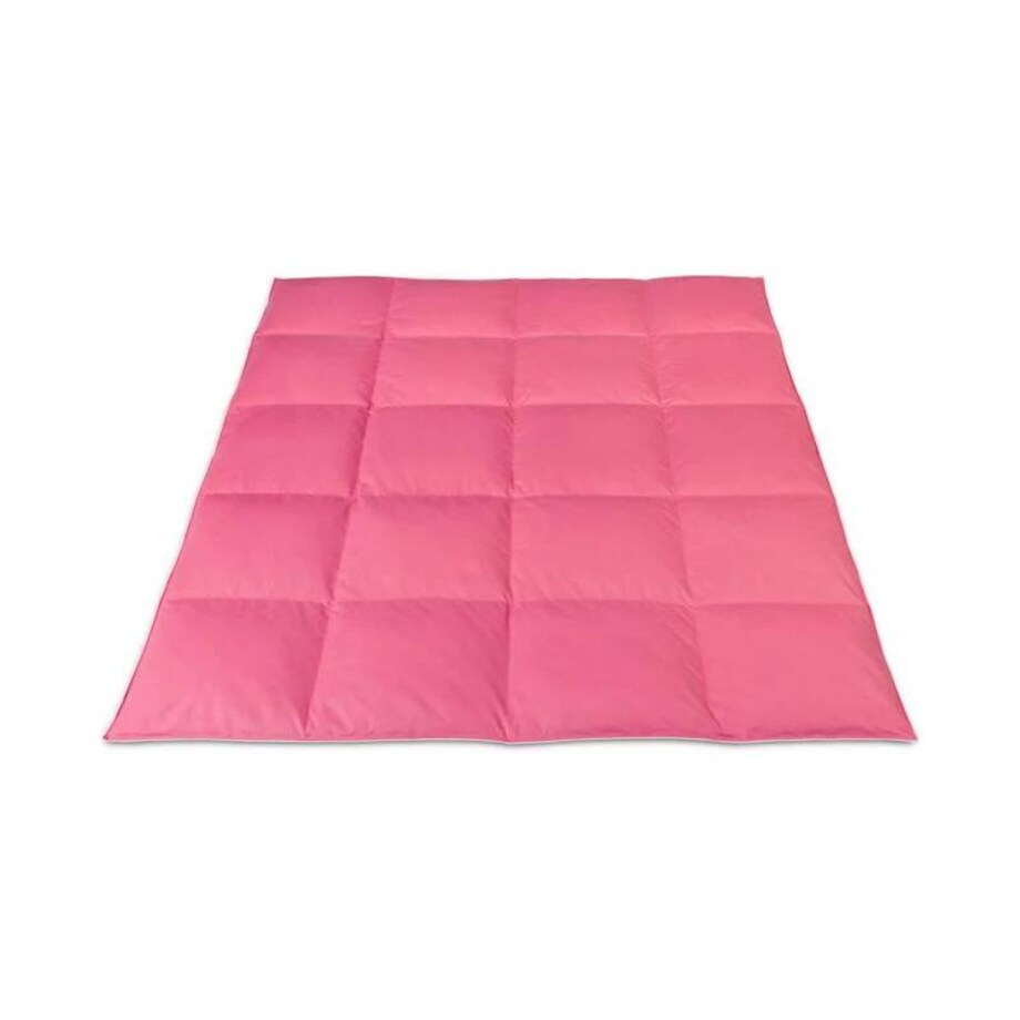 DAMSEN Kołdra PUCH i PIERZE (całoroczna) róż 140x200