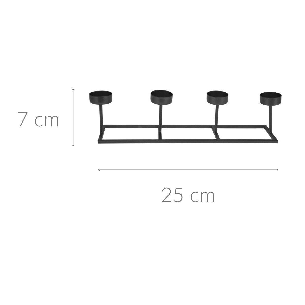Świecznik adwentowy na 4 świece, 35 cm, stołowy