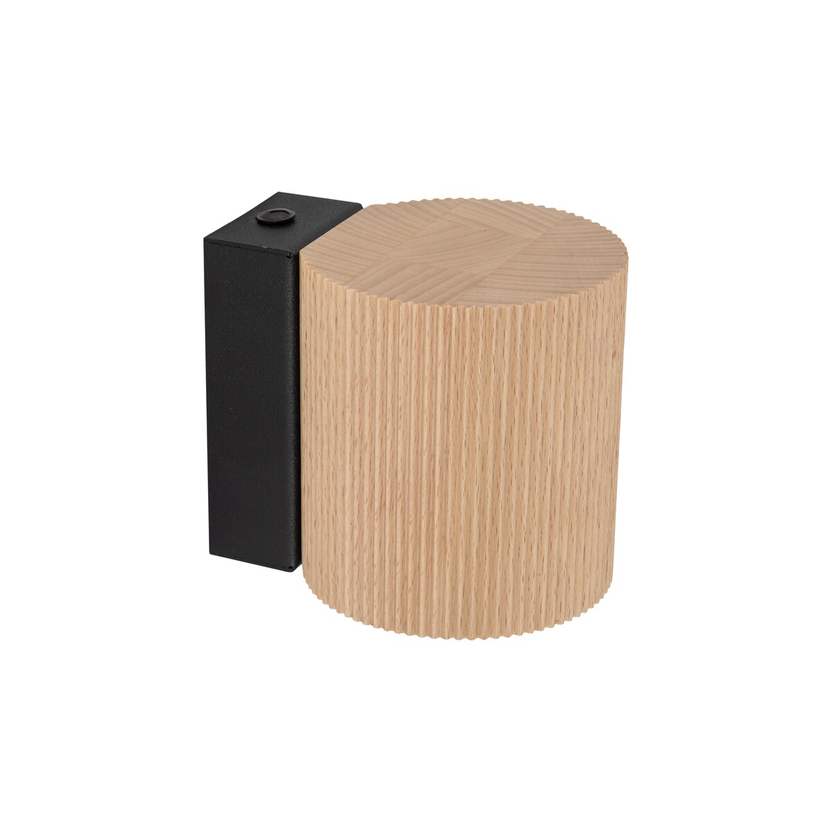 Kinkiet ścienny TK Lighting EVE CORTE WOOD 11443, drewno/czarny, GU10, nowoczesny