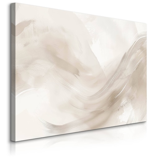 Obraz Canvas Do Sypialni Abstrakcja Beżowy Marmur Styl Nowoczesny 120x80cm