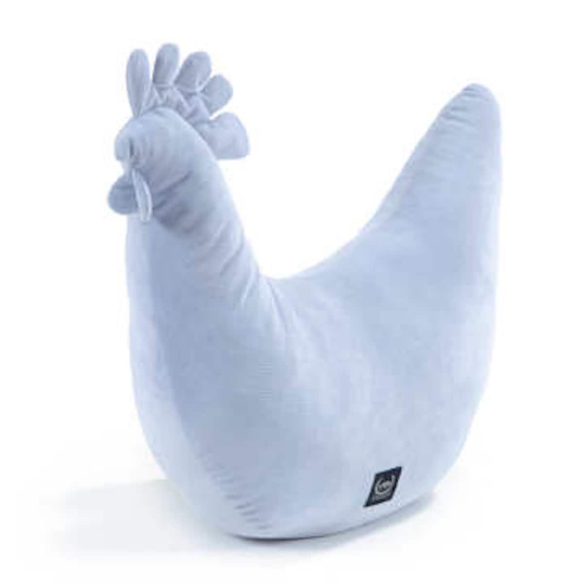 La Millou - Poduszka Kura Babci Dany Velvet POWDER BLUE