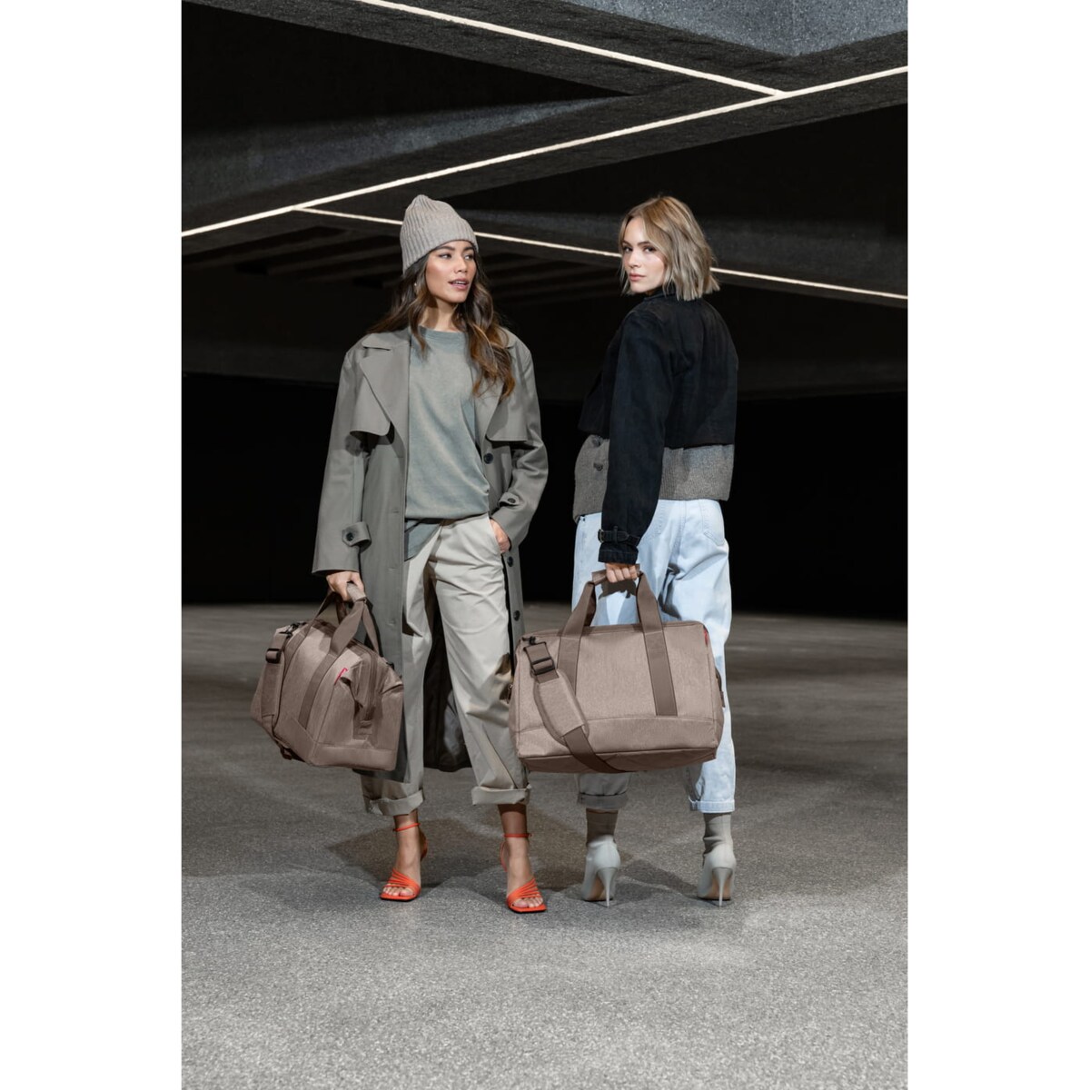 Torba ALLROUNDER M, herringbone mokka