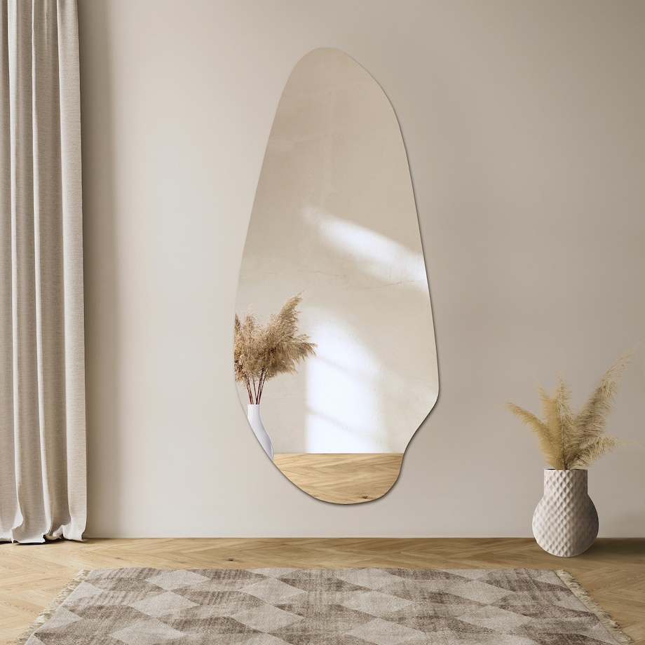 Lustro o nieregularnym kształcie - JASPIS