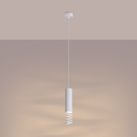 Lampa wisząca LAMI 1 biały