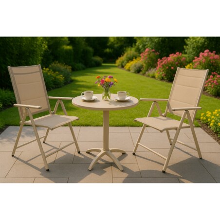 2 X Krzesło Ogrodowe Składane Turystyczne Tarasowe Krzesełko Do Ogrodu