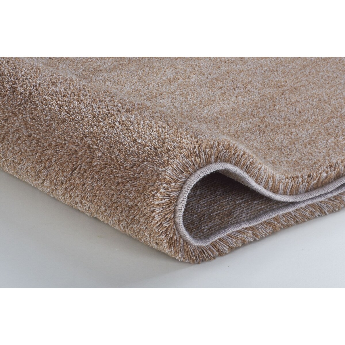 Kleine Wolke Relax Dywanik łazienkowy brązowy 100 cm okrągły