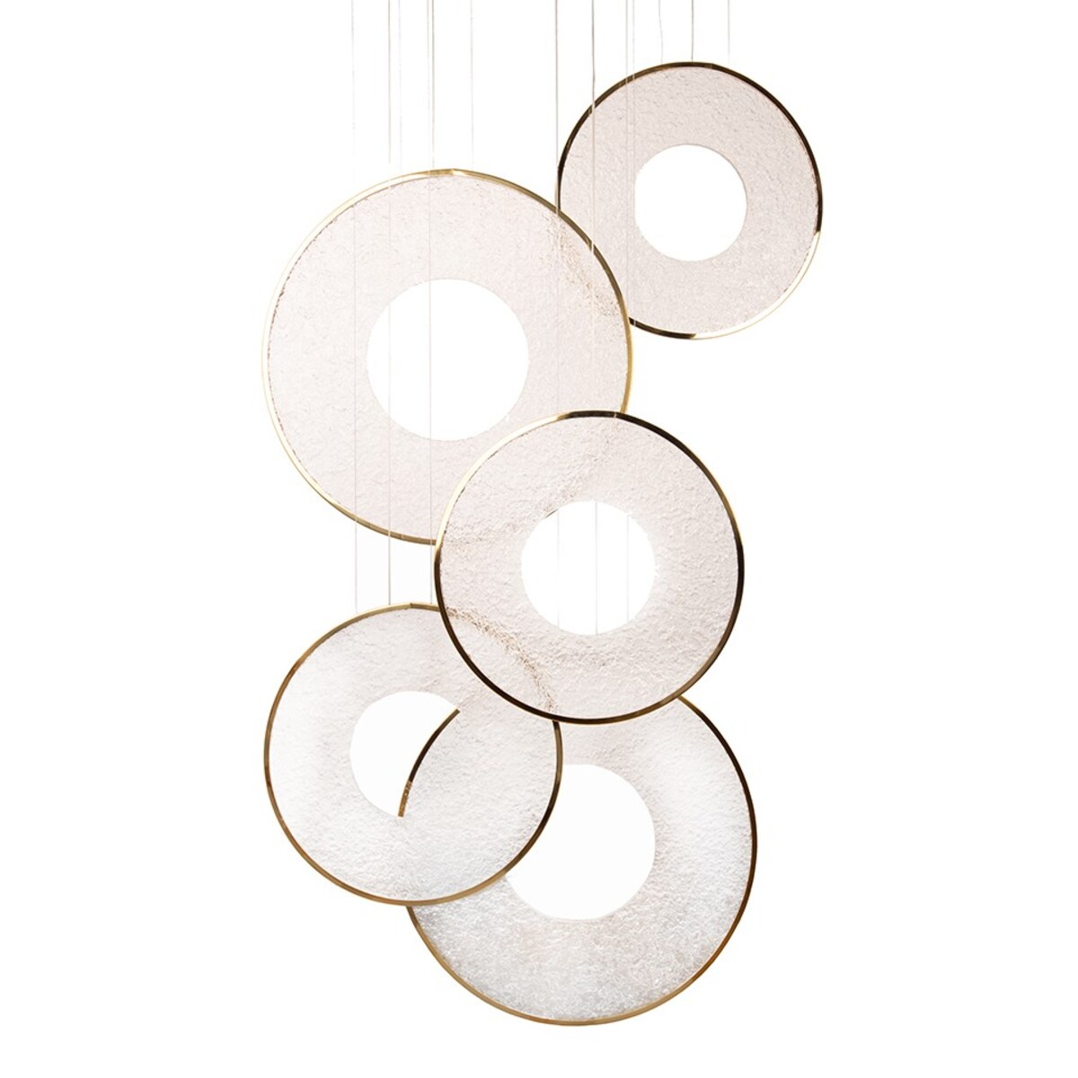 MOOSEE lampa wisząca STARDUST złota