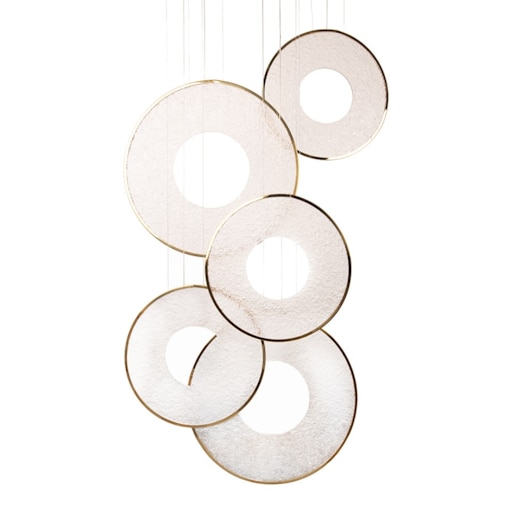 MOOSEE lampa wisząca STARDUST złota