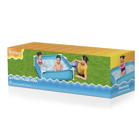 Basen stelażowy ogrodowy Bestway rodzinny dla dzieci 122x30 cm
