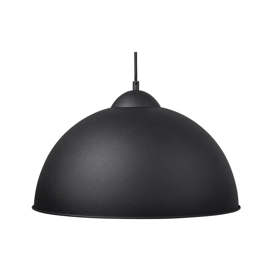 Lampa wisząca metalowa czarna CETINA