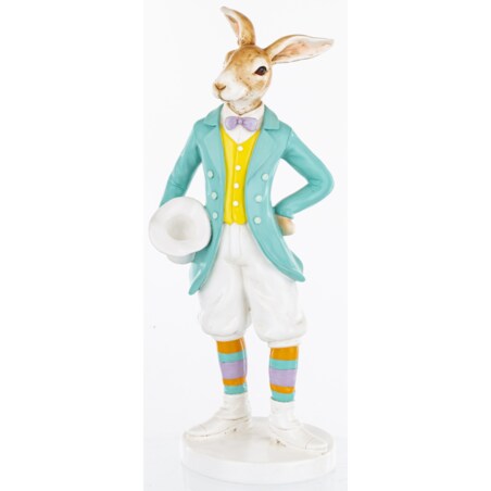 Dekoracja - królik 37x15x12 cm ELEGANT