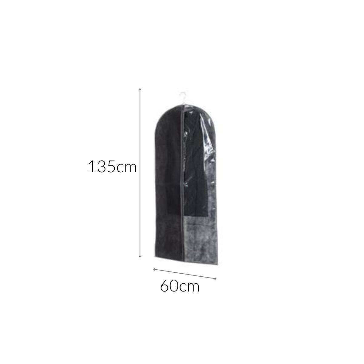 Pokrowiec na ubrania 60x135 cm, tekstylny