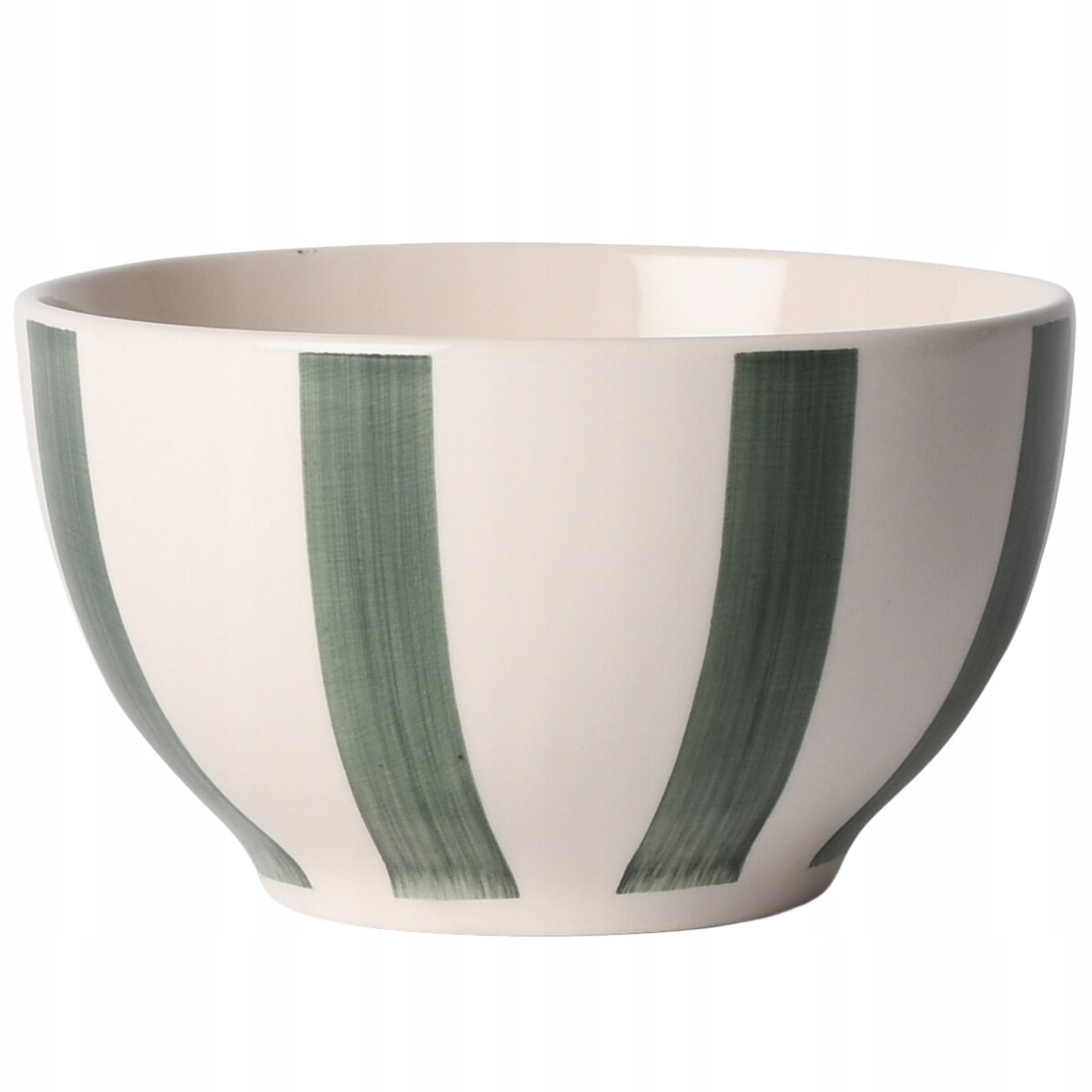 MISKA OBIADOWA BULIONÓWKA 650ml CERAMICZNA W PASKI KUCHENNA MISA DO ZUPY