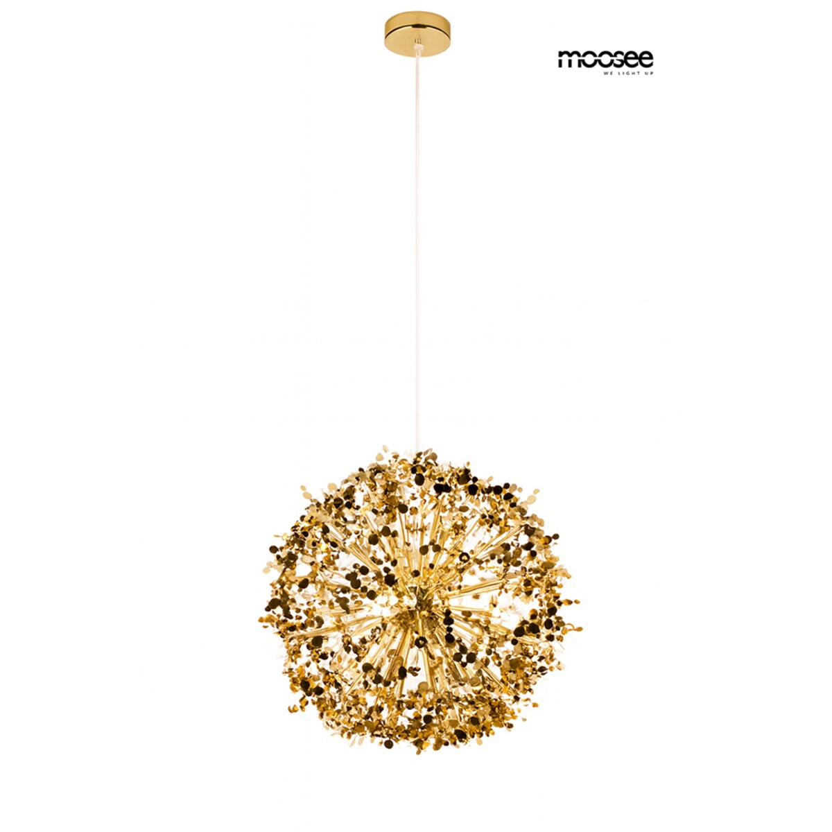 MOOSEE lampa wisząca MONETE 65 złota