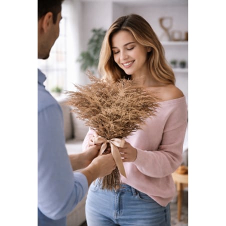 Asparagus Rose Gold – bukiet , 50 szt., wysokość ok. 80 cm, 550–600 g